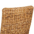 Swen Studio -  Dining Chairs 6 pcs Abaca and Solid Mango Wood